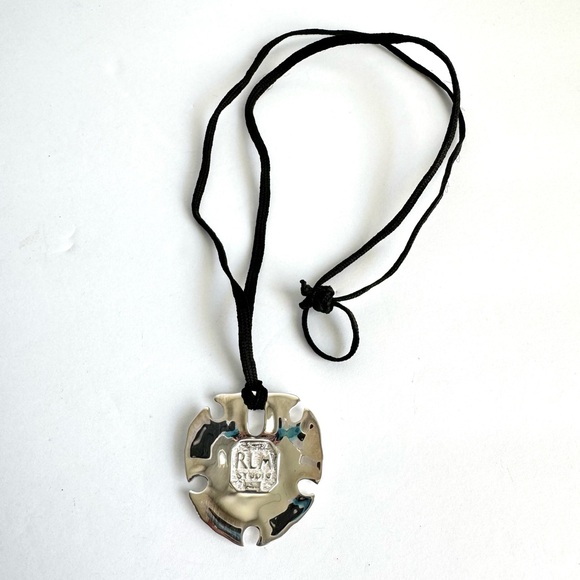 RLM Studio Sand Dollar Necklace Sterling Silver Shell Pendant Robert Lee Morris - Picture 2 of 9